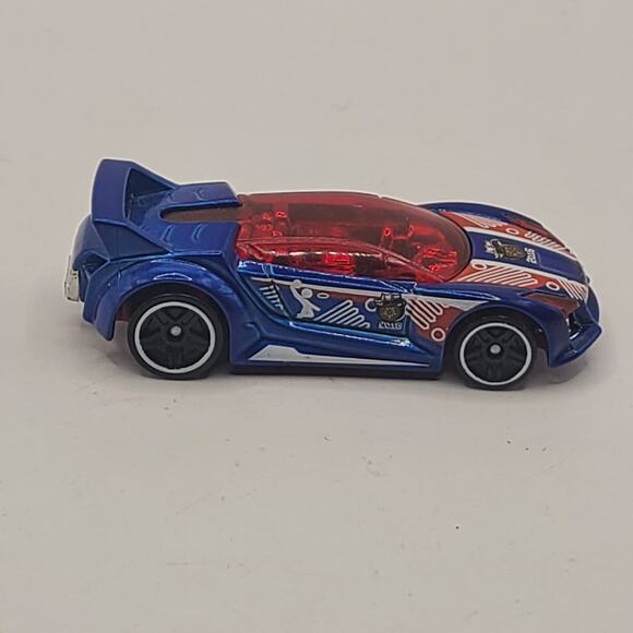 2016 HOT WHEELS QUICK N SIK BLUE & RED 1:64 DIECAST 2 3/4" - Picture 1 of 5